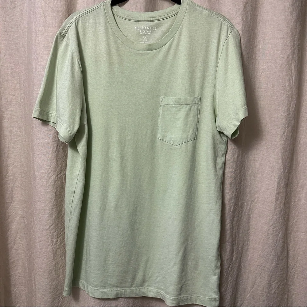 J. Crew Slim Green Tee